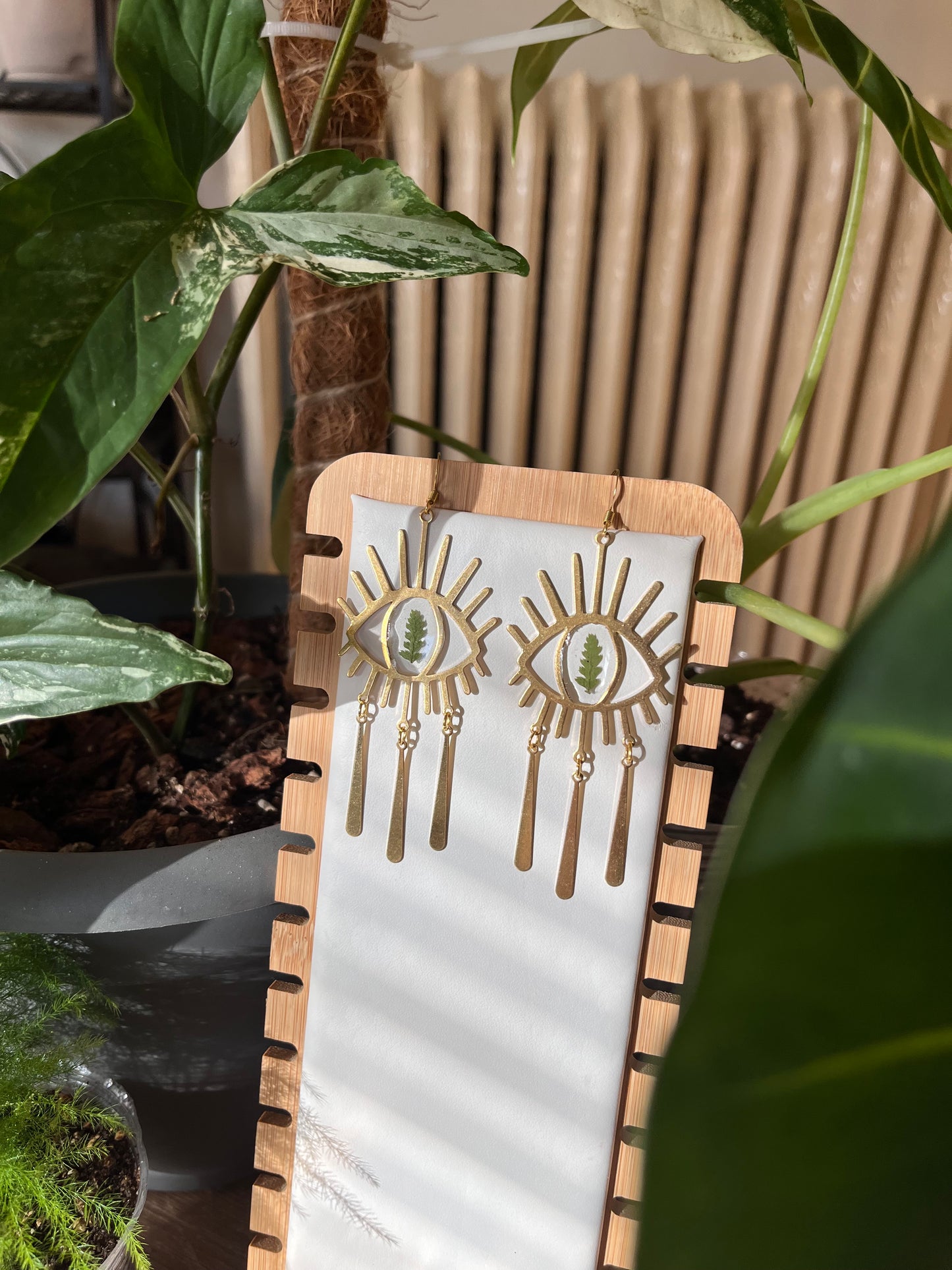 Fern Eye Earrings