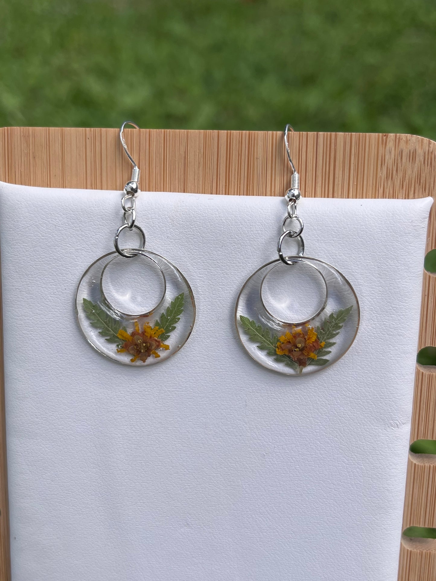 Witch Hazel & Fern Earrings