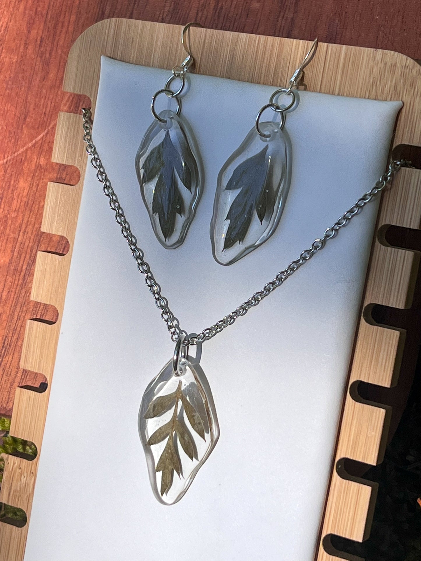 Small Fern Earrings